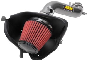 Toyota Camry Performance Air Intake - AEM Induction - AEM Dryflow air filter with mandrel-bent aluminum tube - Gunmetal Gray - `18-`20